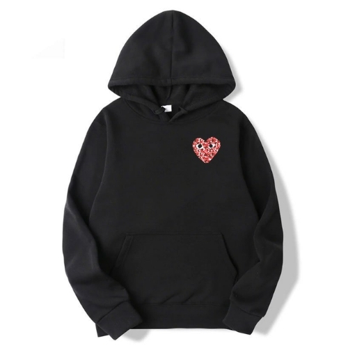 CDG-Play-Camo-Small-Heart-Hoodie CDG Play Camo Small Heart Hoodie